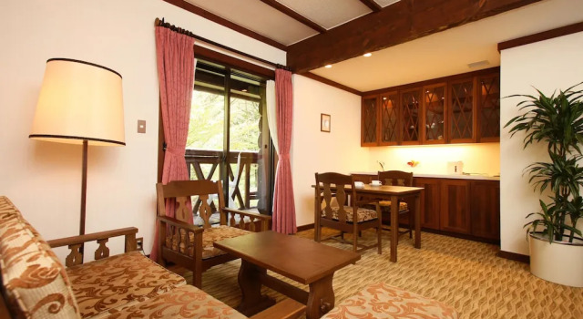 Люкс с балконом Kamikochi Imperial Hotel