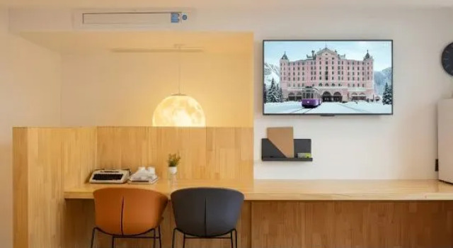 Кровать в общем номере T G Studio Hotel (Guangzhou Jiangnanxi Ergong Subway Station Branch)