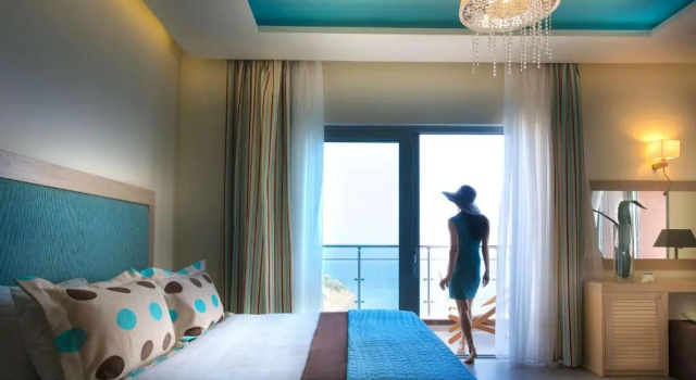 Двухместный номер Luxury с видом на море Blue Bay Resort Hotel