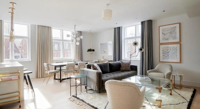 Люкс с 3 комнатами Beautiful Westminster Suites by Sonder