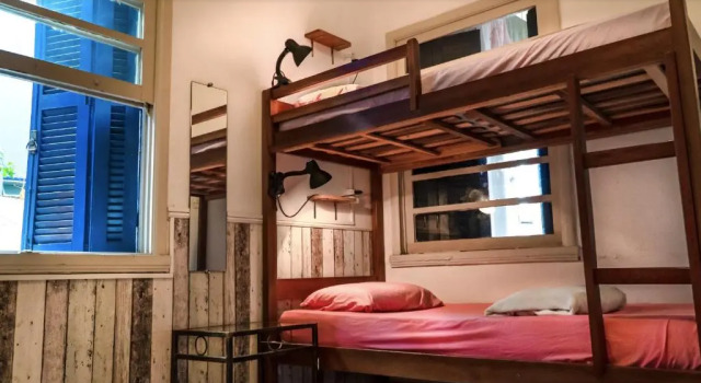 Кровать в общем номере Paradiso Hostel & Suites - TOP 1 DE SÃO PAULO