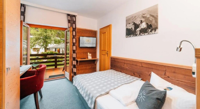 Одноместный номер Standard с балконом Hotel Alpensonne