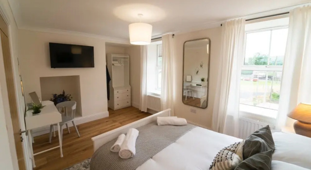 Foundry Farm House, Забронировать Фермерский дом Отели Шотландских границ с парковкой, Парковка