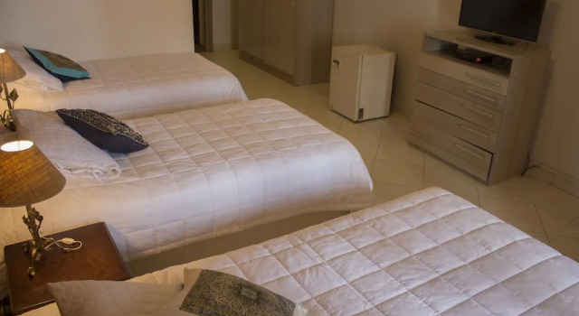 Standard triple chambre avec balcon Asuncion Palace