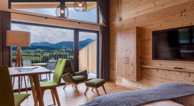 Suite familiare con balcone PANORAMA Allgäu Spa Resort