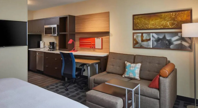 Студия TownePlace Suites by Marriott Columbus North - OSU