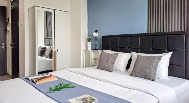 Blue Studio At Apartment Collins Boulevard, Prenota Appartamento Appartamenti a Tangerang, Appartamento