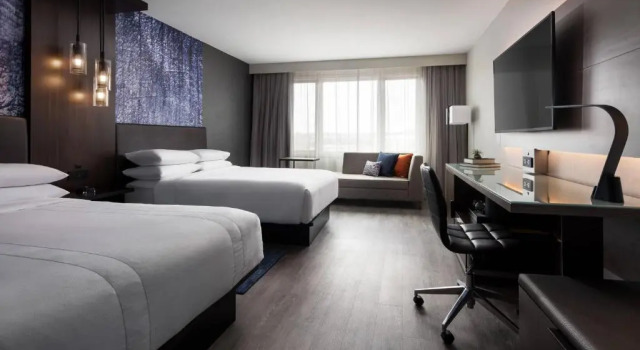 Standard cvadruplă club cameră Boulder Marriott