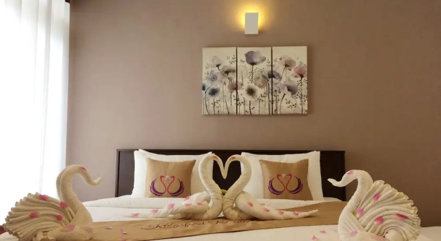 Семейные апартаменты с 2 комнатами с видом на горы Kingsford Residences