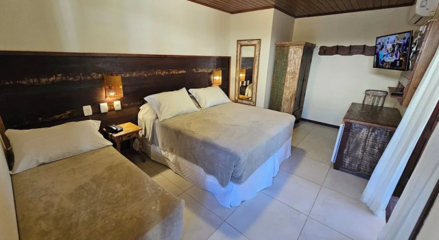 Трёхместный номер Standard Pousada Casa de Praia
