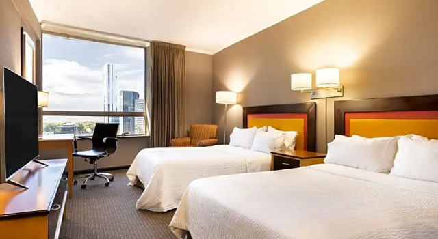 Четырёхместный номер Standard с видом на реку Holiday Inn Express Puerto Madero by IHG