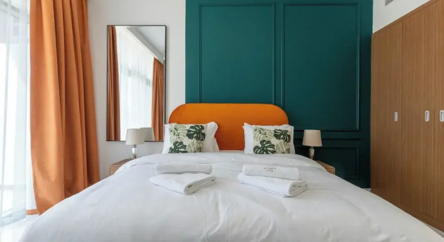 Luxury Studio with Pool and Parking, Забронировать Апартаменты/квартира Дубай Эмират Дубай, рядом с Dubai Kartdrome