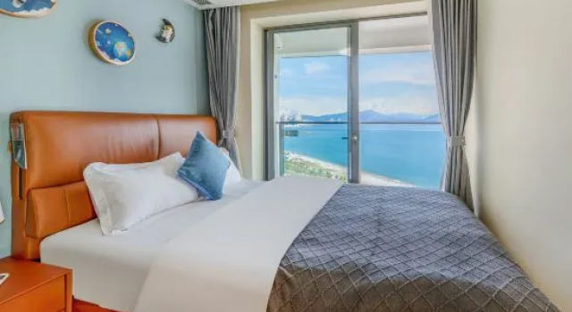 Люкс с 3 комнатами с видом на море Huizhou Xiaojing Bay Guanhaiju Resort Hotel