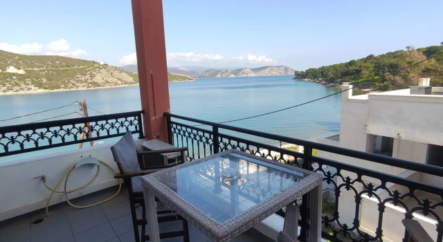 Апартаменты c 1 комнатой с балконом и с видом на море Vasilis Apartments Beachfront