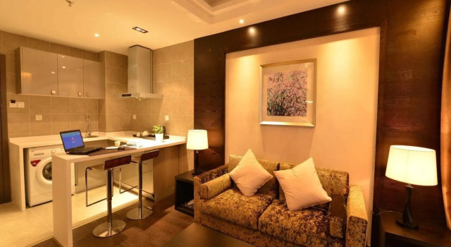 Chengdu Junyue CEO Boutique Apartments, Book Apartment Hotels in Zhengxing with Parking, Parking