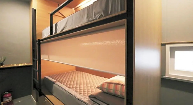Четырёхместный номер Standard Blueboat Hostel Jeonju