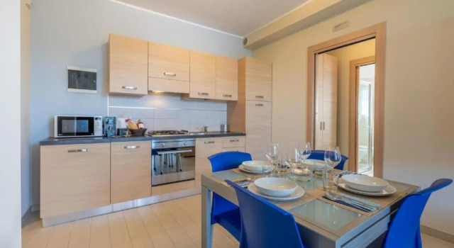 Апартаменты с 2 комнатами с видом на море Residenze Roscioli
