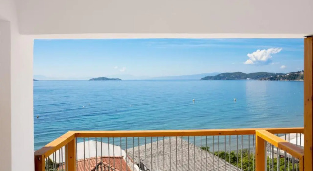 Студия с видом на море Megali Ammos House