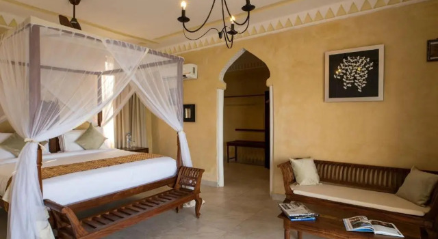 Двухместный номер Deluxe с видом на океан Moja Tuu The Luxury villas & Nature Retreat
