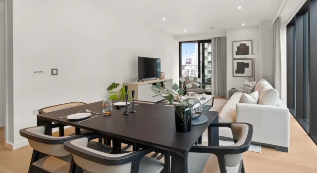 Deluxe two Bedroom Canary Wharf Apartment With River Views, Забронировать Апартаменты/квартира Лондон Большой Лондон, рядом с Парк и ферма «Мадшут»