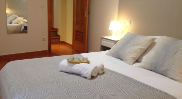 Семейный номер Standard Дуплекс c 1 комнатой с балконом и с видом на море Apartamentos Aqualecer