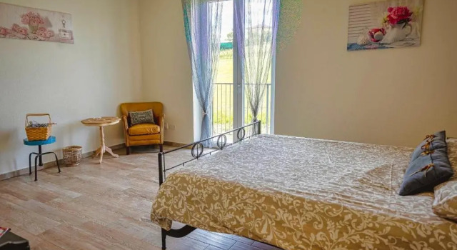 Двухместный номер Deluxe с балконом Al Tirabusòn Country House