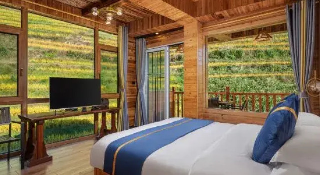 Люкс Tianyuan Homestay (Longji Terrace Jiulong Wuhu Observation Deck)