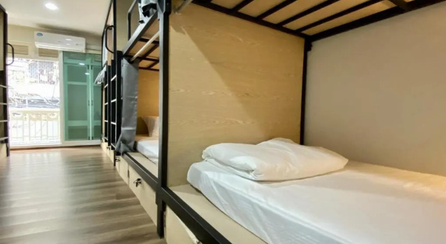 Кровать в общем номере (женский номер) Forgotten Hostel Silom