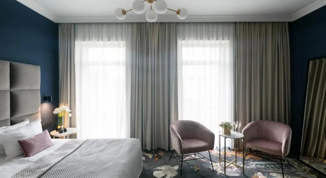 Двухместный номер Deluxe с балконом Queen Boutique Hotel