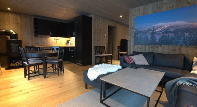 3 makuuhuonetta Perhe Huoneisto Trysil