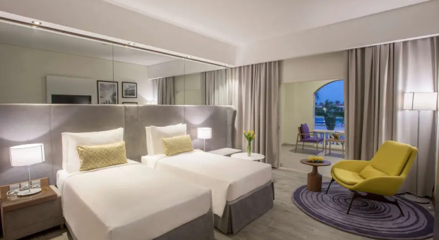 Номер Superior с балконом и с красивым видом из окна Radisson Blu Resort, Al Khobar Half Moon Bay