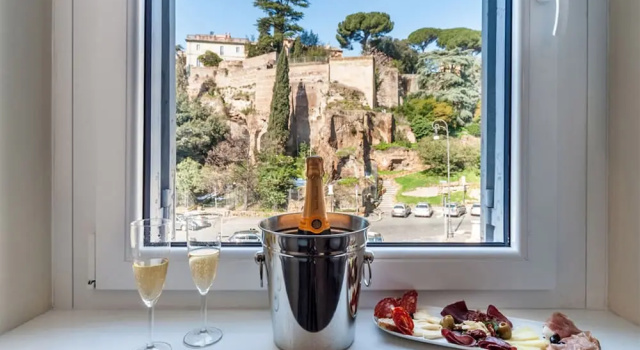 Двухместный номер Superior с видом на город Foro Romano Luxury Suites