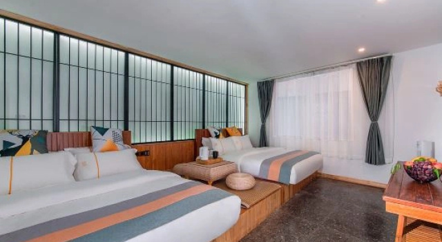 Люкс Deluxe Lugu Lake Lige Spring Homestay