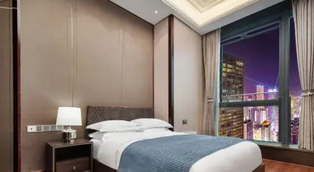 Люкс с видом на реку Mountwell Executive Suites (Jiefangbei Hongyadong)
