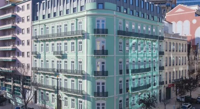 Кровать в общем номере Holiday Inn Express Lisboa - Av. Liberdade by IHG