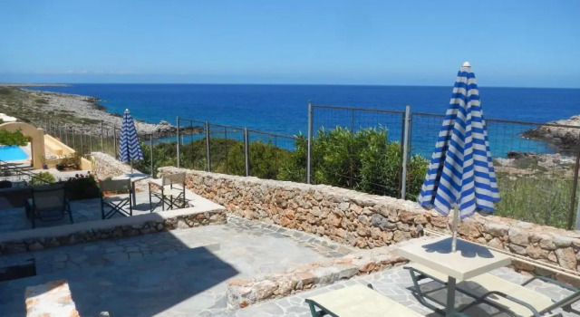 Апартаменты с 2 комнатами с видом на море Giorgis Blue Apartments