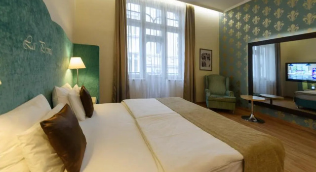 Двухместный номер Deluxe La Prima Fashion Hotel Budapest