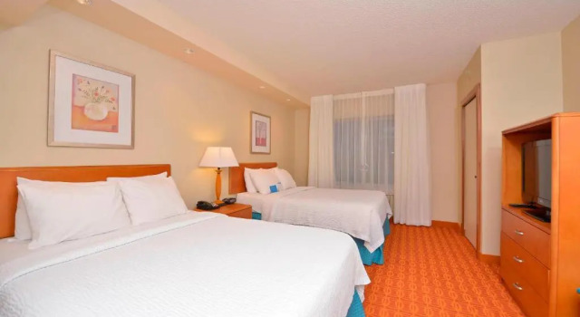 Четырёхместная студия Fairfield Inn and Suites by Marriott Williamsport