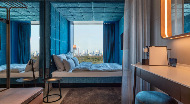 Одноместный номер Smart bmine Frankfurt Airport, WorldHotels Crafted