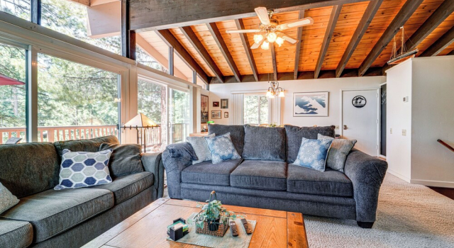 Walk to Lake Tahoe: Family Retreat w/ Deck!
