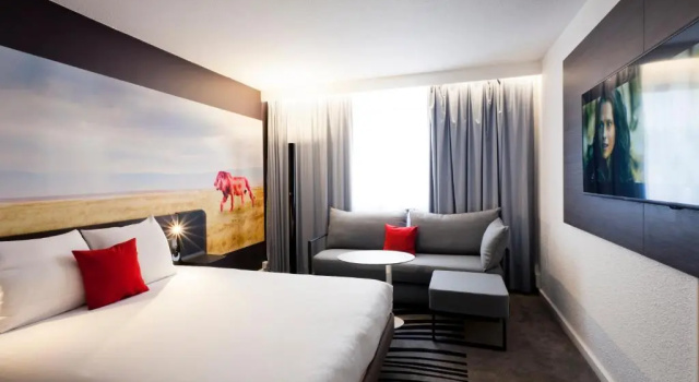 Двухместный номер Classic Novotel Lyon Gerland