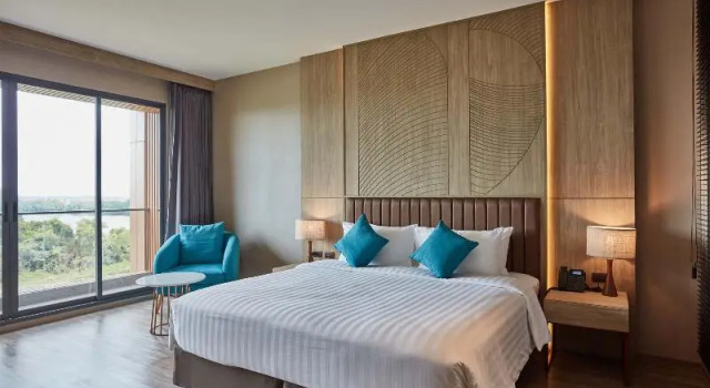 Двухместный номер Deluxe с балконом и с красивым видом из окна Laguna Grand Hotel & Spa Songkhla