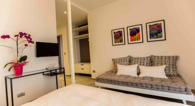 Suite con balcón Cascina Belmonte