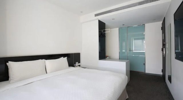 Двухместный номер Deluxe с видом на город CityInn Hotel Plus - Taichung Station Branch