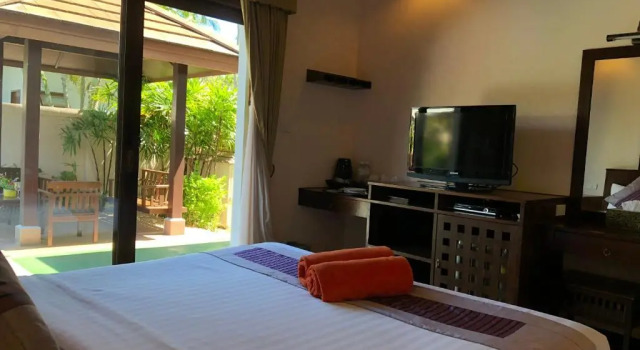 Вилла с небольшим бассейном Семейная Kanok Buri Resort