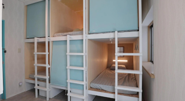 Кровать в общем номере (женский номер) Enoshima Guest House 134