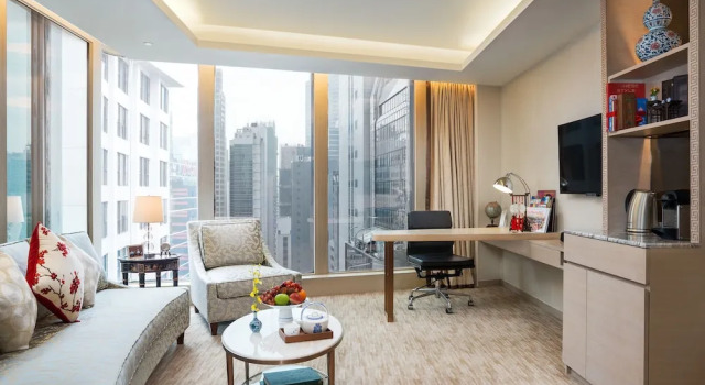 Люкс с видом на город The Pottinger Hong Kong