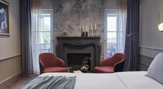 Двухместный номер Deluxe с балконом и с видом на море Martis Forum Heritage Hotel & Residence