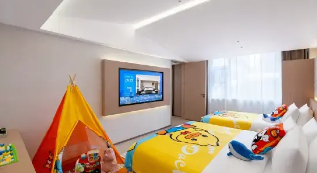 Семейный люкс Nanyang Manyue Yueji Hotel (Zhongjing Avenue Wuyue Plaza)