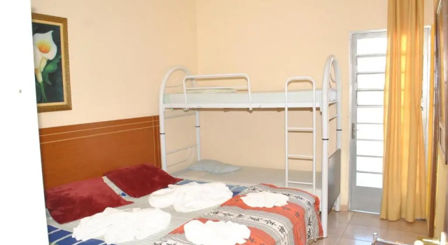 Двухместный номер Deluxe с балконом и с красивым видом из окна Pousada Hotel Casarão SerraNegra